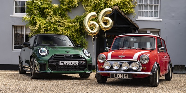 MINI celebrates 66th anniversary