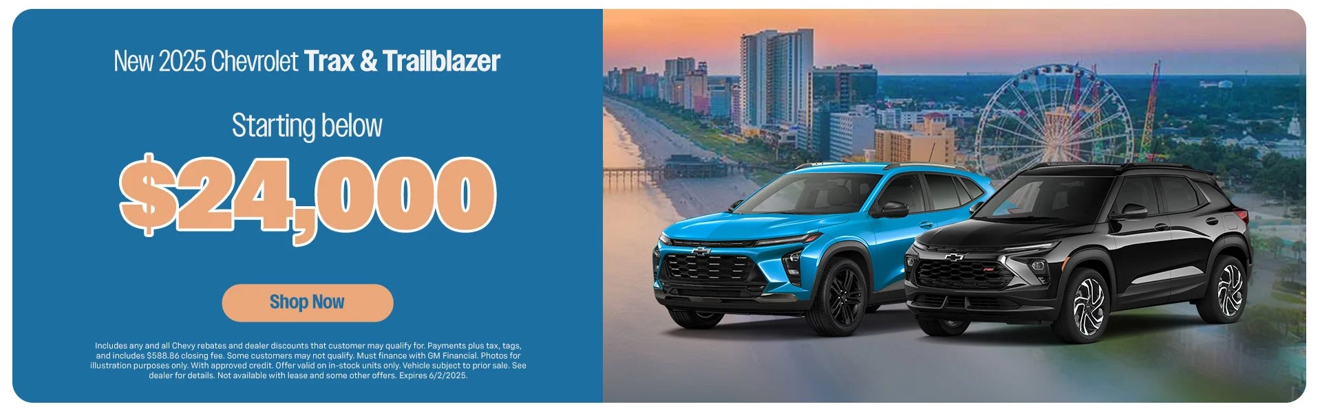 2025 Chevrolet Trax & Trailblazer Offer