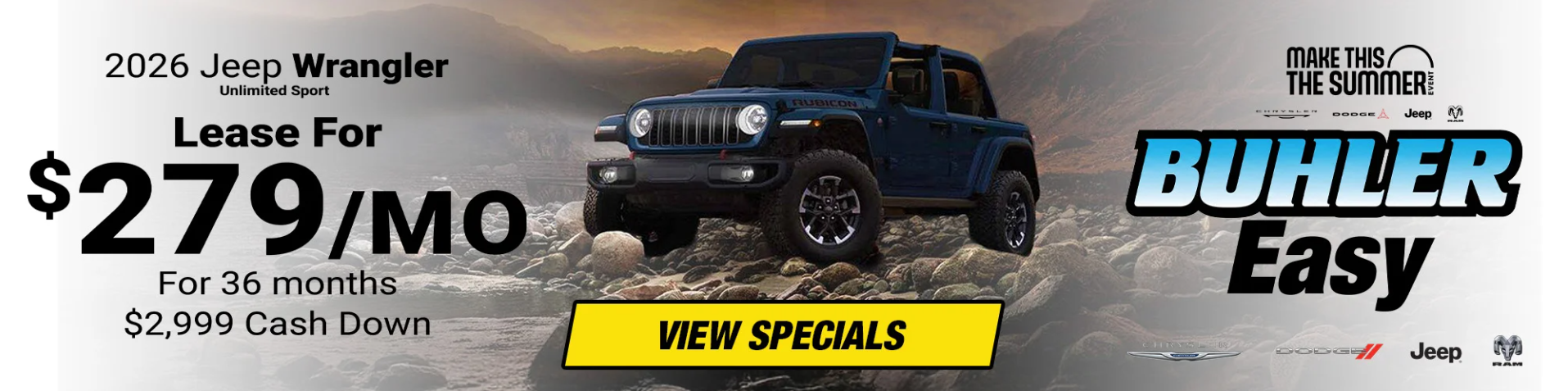 2026 Jeep® Wrangler Unlimited Sport