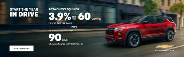 Start the Year in Drive: 2026 Chevy Equinox