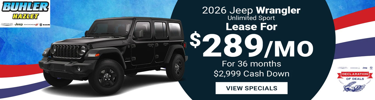 2026 Jeep Wrangler Unlimted Sport