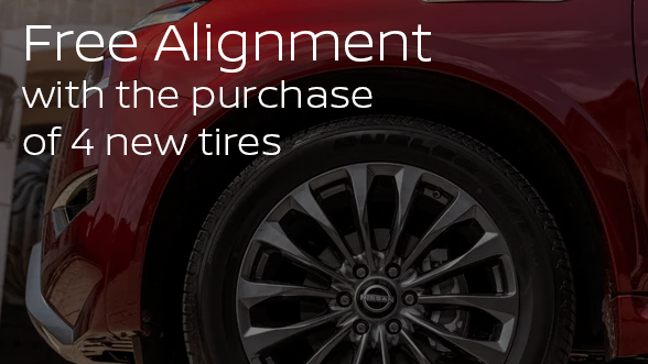 Free Alignment with the Purchase of 4 New Tires