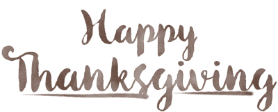 Happy Thanksgiving