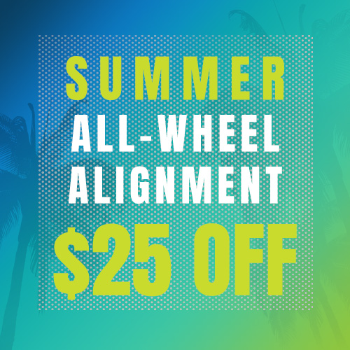 Summer All-Wheel Alignment