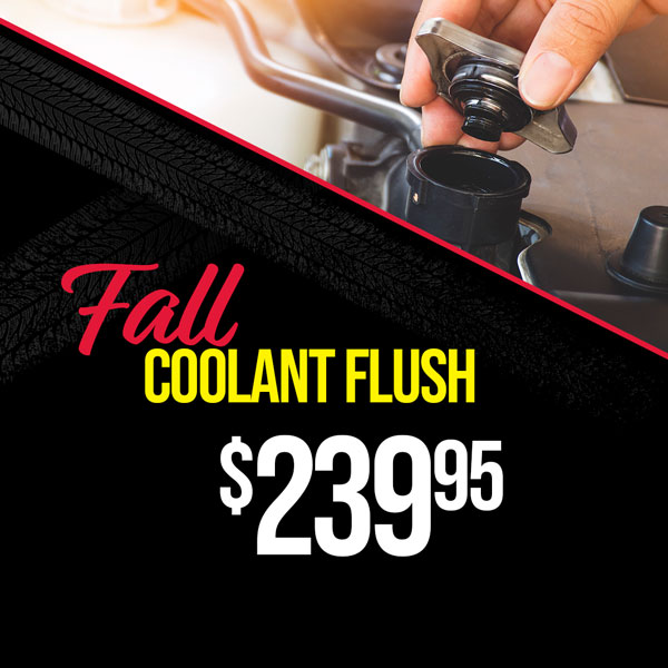 Fall Coolant Flush $239.95