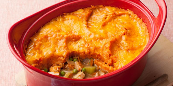 Turkey Sweet Potato Shepherd's Pie