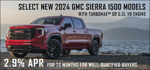 Special New 2024 GMC Sierra 1500 APR Offer