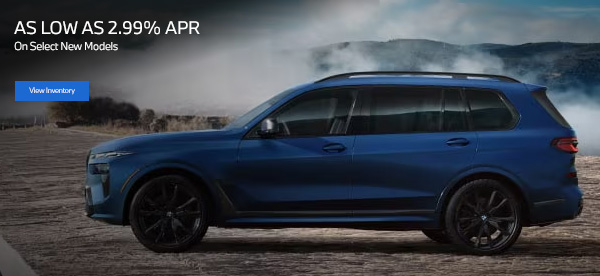 As Low As 2.99% APR on Select New Models