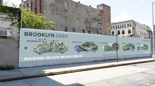 Volvo Mural Brooklyn