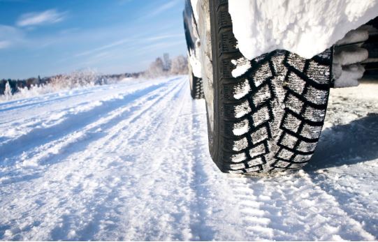 Tires in snow