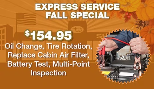 Express Service Fall Special
