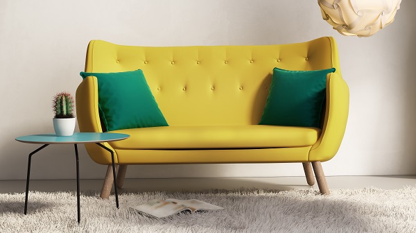 Colorful couch