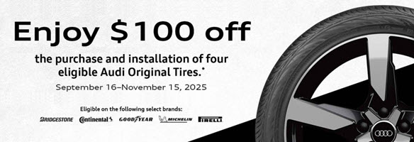 Service Special - Audi Original Tires