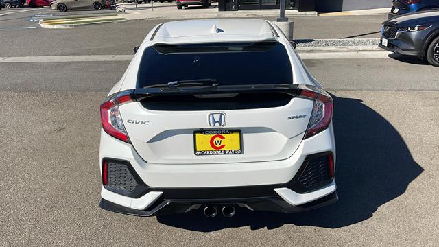 2018 Honda Civic Hatchback Sport 4dr Hatchback CVT 8