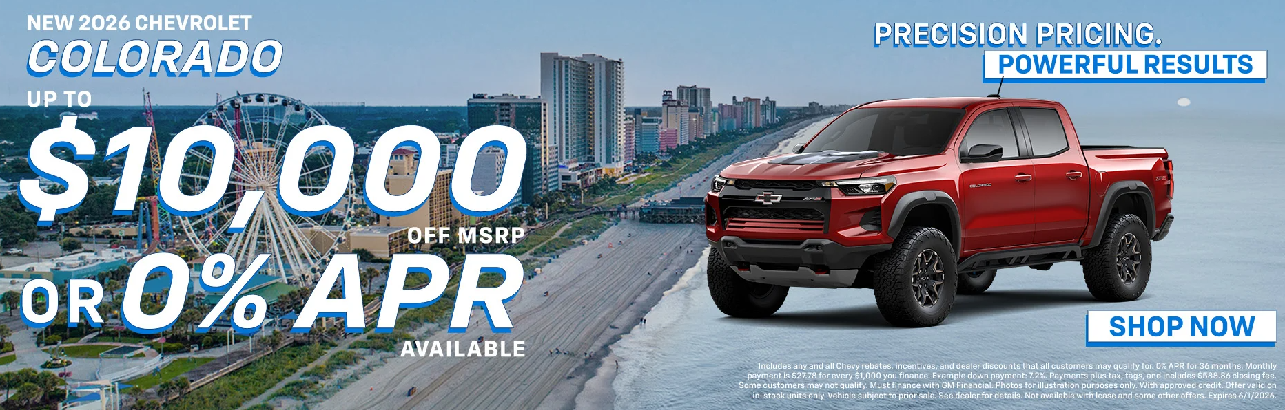 2026 Chevrolet Colorado Offer