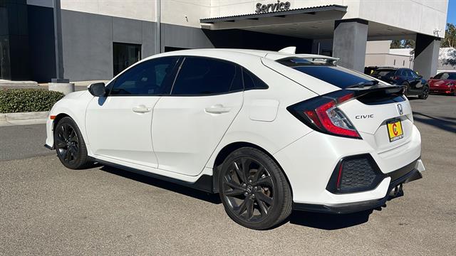 2018 Honda Civic Hatchback Sport 4dr Hatchback CVT 11