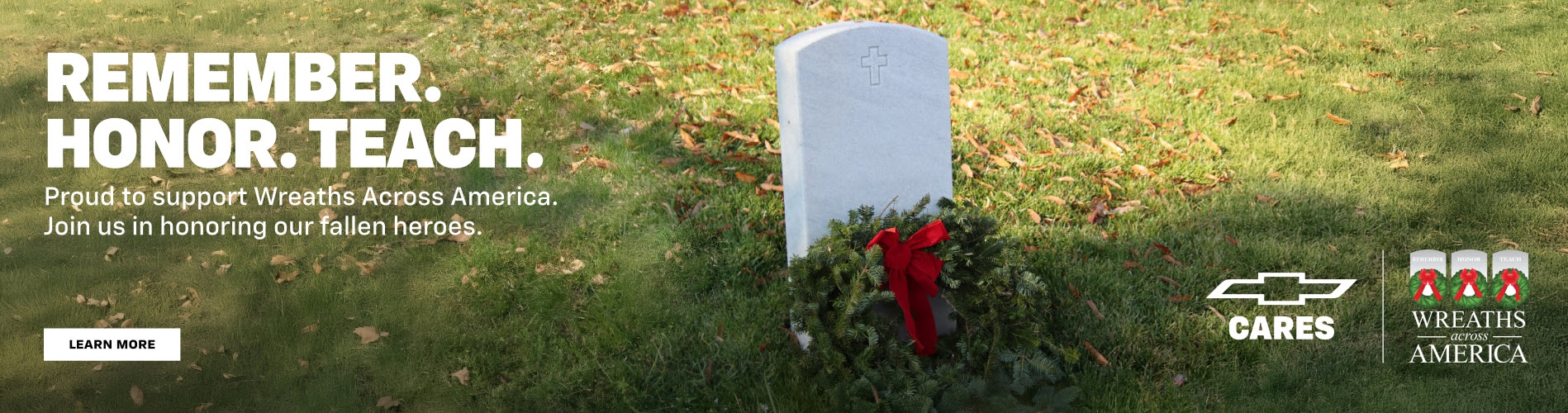 Chevy Cares | Wreaths Across America
