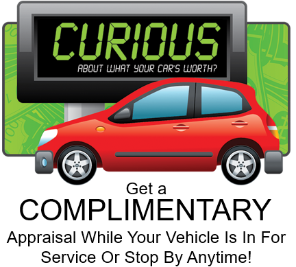 Get a Complimentary Vehicle Appraisal