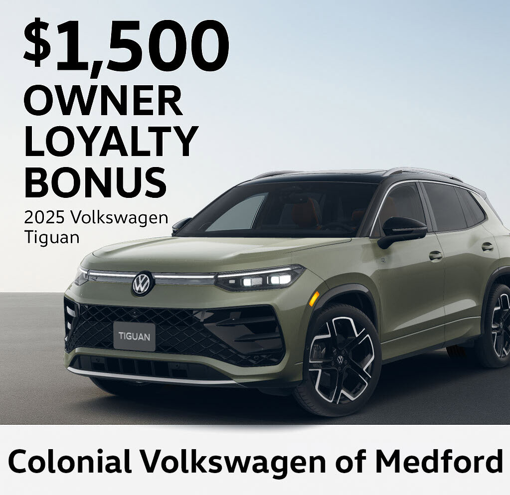 2025 Volkswagen Tiguan: $1,500 Owner Loyalty Bonus