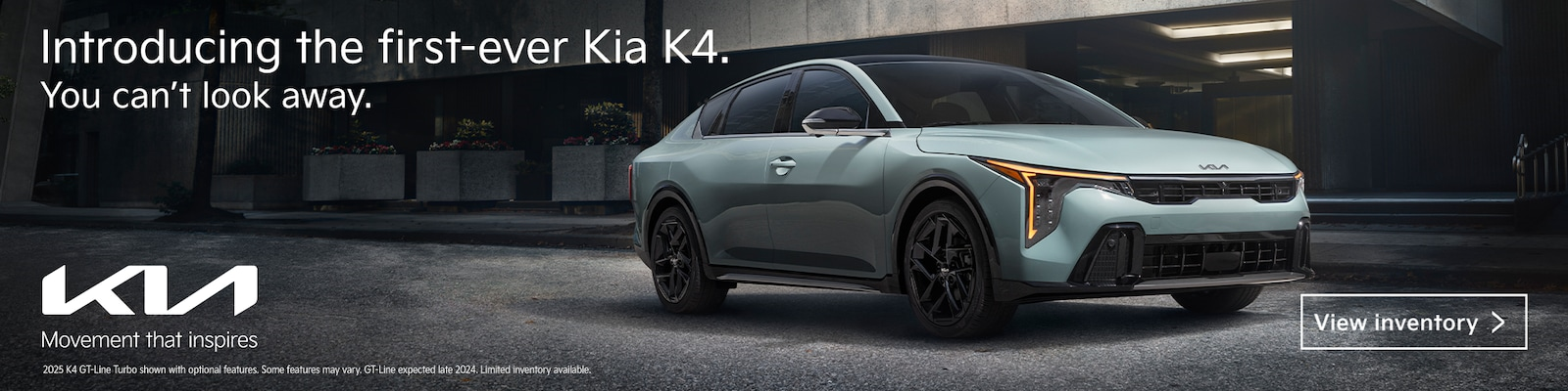 Introducing the first-ever Kia K4