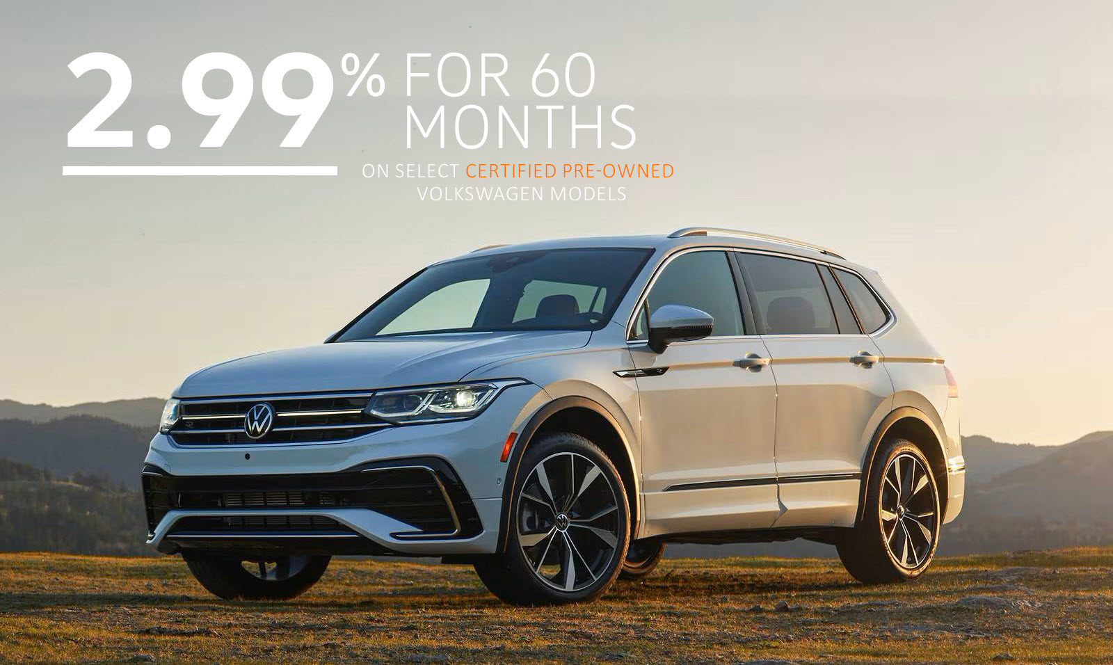 2.99% APR for 60 months