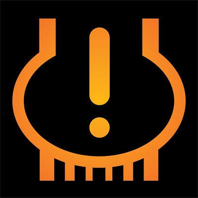 Dashboard warning tire pressure light