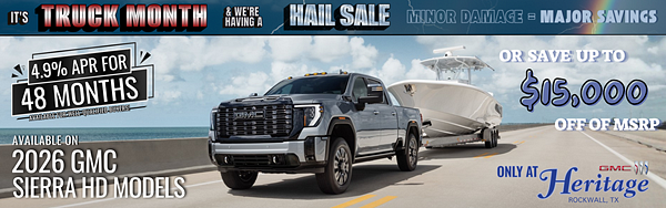 New 2026 GMC Sierra HD Models