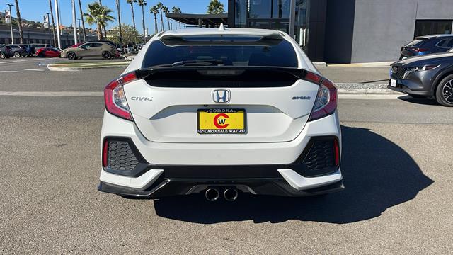 2018 Honda Civic Hatchback Sport 4dr Hatchback CVT 9