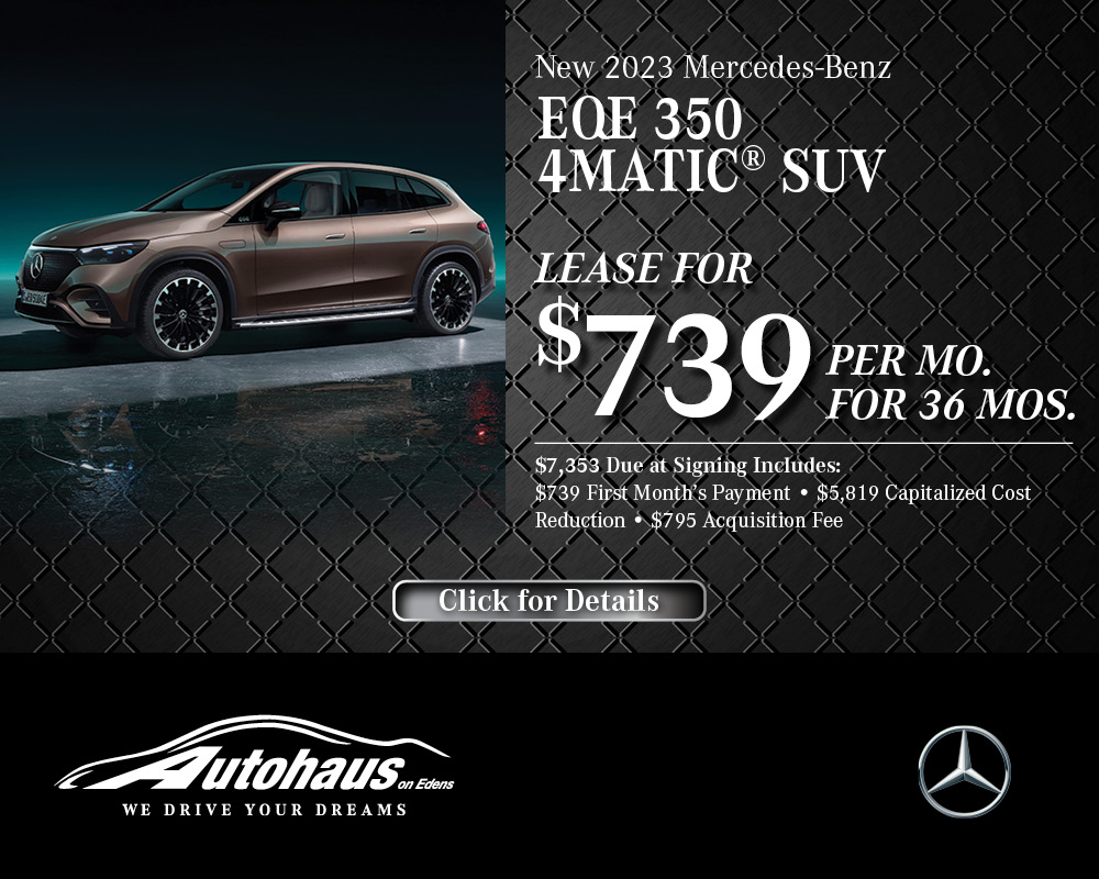 2023 Mercedes Benz EQE 350 - Lease Offer