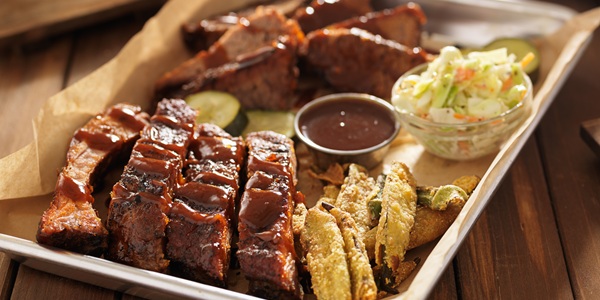 Barbecue platter