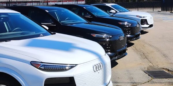 The Audi Q6 e-tron Driving Event