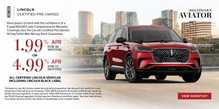 Lincoln Certified Sales Event