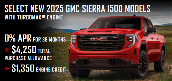 Special New 2025 GMC Sierra 1500 Offer