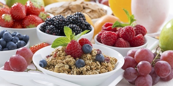 High fiber foods