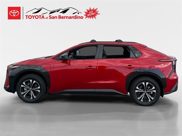 Certified 2025 Toyota bZ4X XLE with VIN JTMAAAAAXSA066518 for sale in San Bernardino, CA