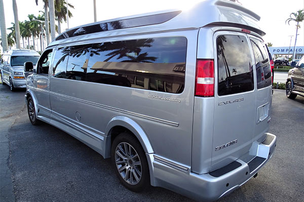 Gmc savana sale explorer conversion van