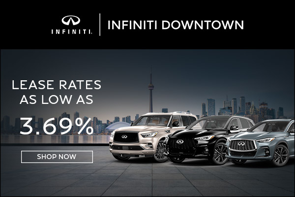 Shop INFINITI Lease offers at INFINITI Downtown in Toronto, ON