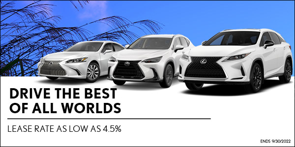 2022 Special Finance Offers at Lexus Downtown in Toronto, ON