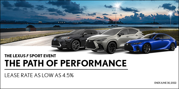 Shop the path of performance deals at Lexus Downtown in Toronto, ON