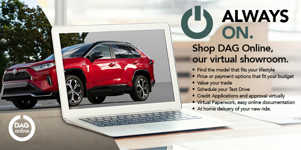 Shop DAG Online - Downtown Toyota