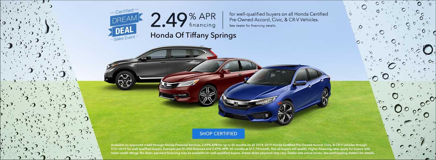 New Honda Dealership in Kansas City, MO | Honda of Tiffany ...