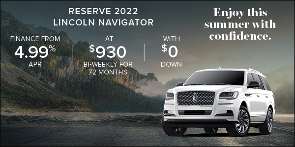 2022 Lincoln Navigator Special in Toronto, ON