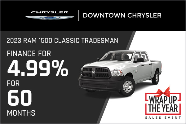 Wrap Up The Year Sales Event | Downtown Chrysler
