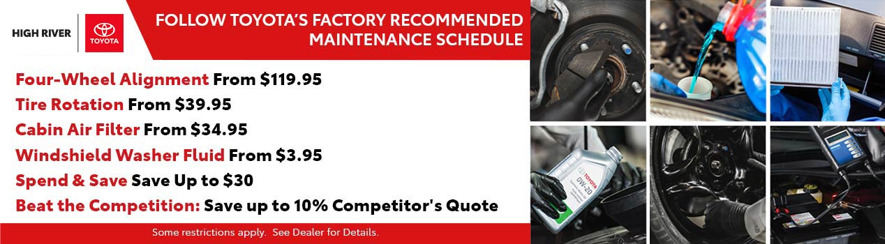 Toyota's Maintenance Schedule