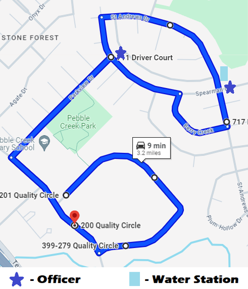 5K Route Map