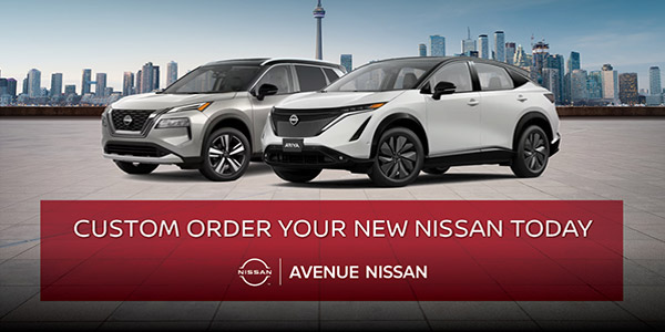 Custom Order Your New Nissan Today At Avenue Nissan In Toronto, ON