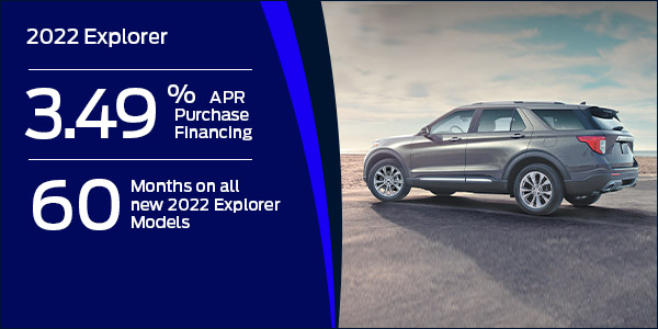 2022 Ford Explorer Special Offer in Toronto, ON