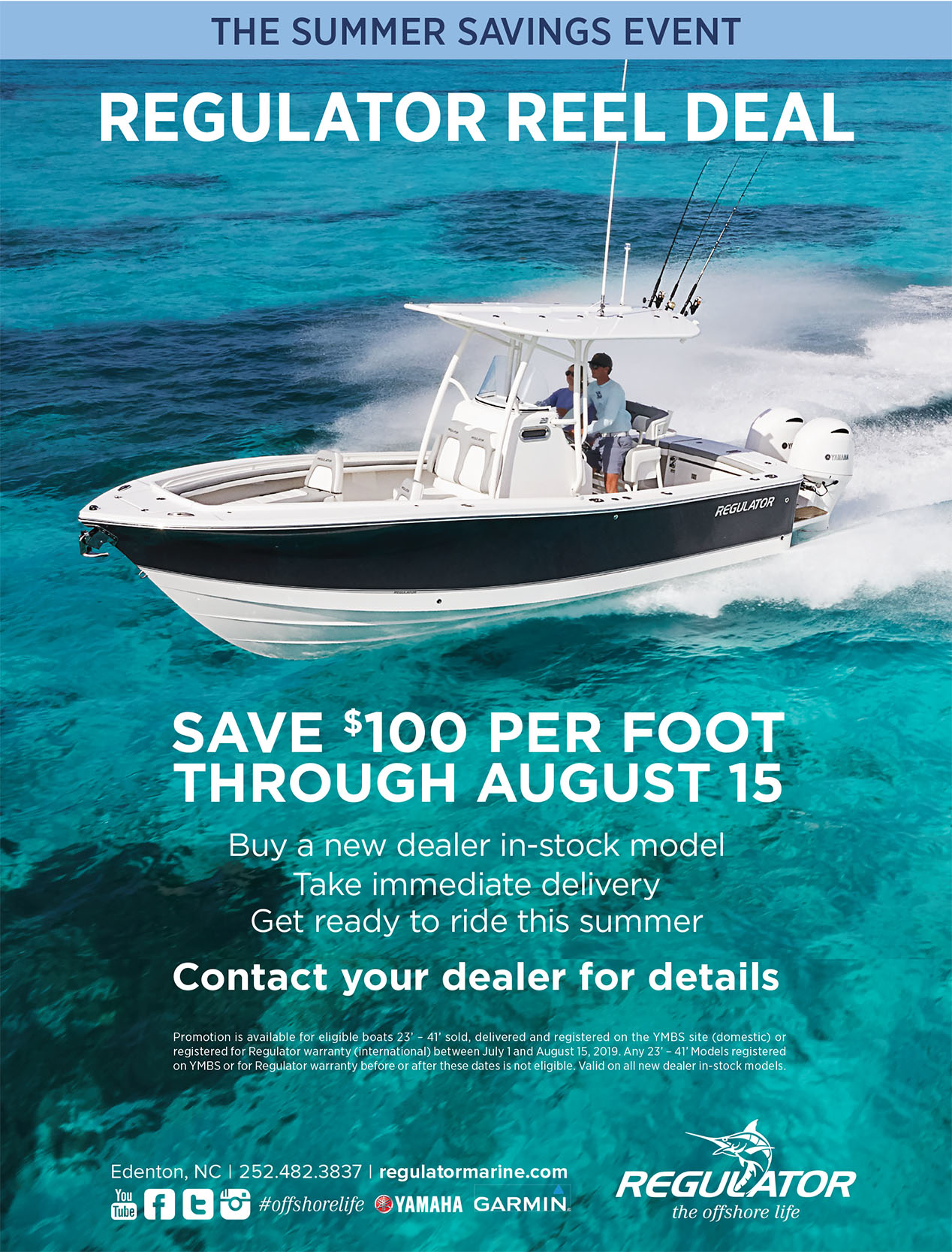 Promotions at Palmetto Boat Sales Charleston, SC
