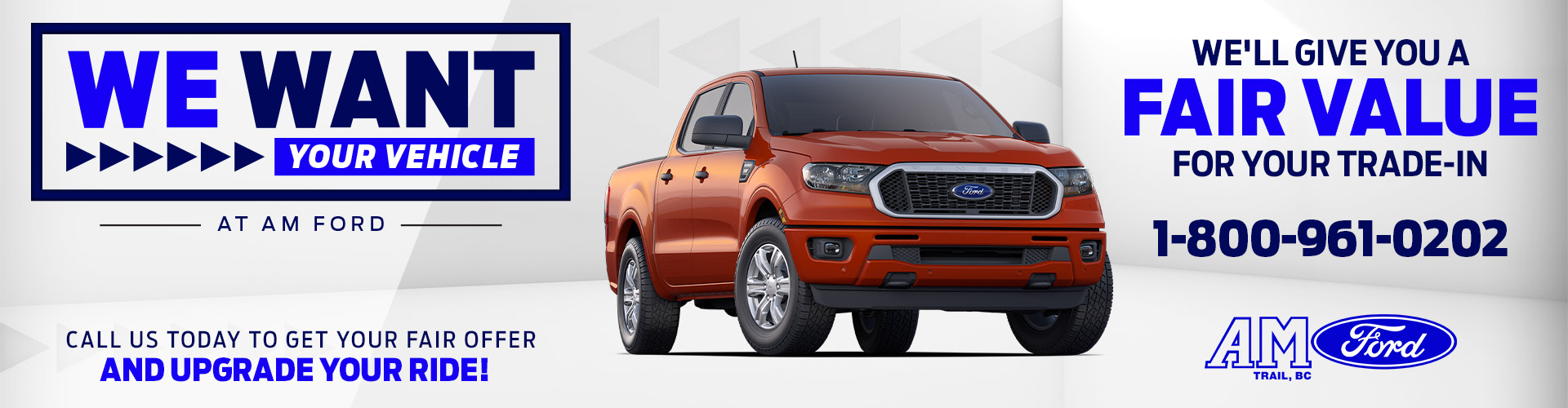 Value Your Trade in at AM Ford