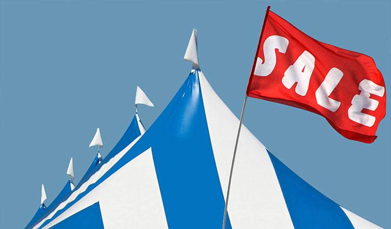 Tent Sale